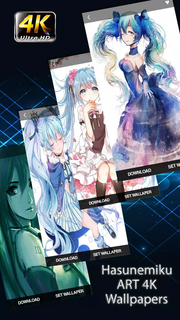 Android向けの初音ミクの壁紙hd Apkをダウンロードしましょう