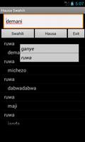Hausa Swahili Dictionary Affiche