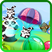 Raccoon Ball Shooter Rescue icon