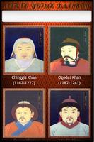 Mongolian Empire kings Affiche