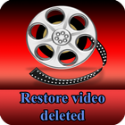 Restore video deleted आइकन