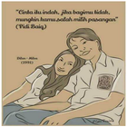 Status Romantis Novel Dilan Milea 1990 1991 icône