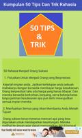 Kumpulan Tips Dan Trik Rahasia ภาพหน้าจอ 2