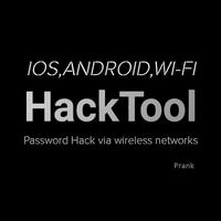 WiFi hack WPA2-Password -prank ポスター