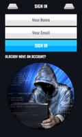 Hacker Game App - Simulation โปสเตอร์