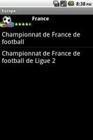 French Europe Football History تصوير الشاشة 1