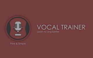 Vocal Trainer - Learn to sing Affiche