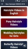 Hairstyles VIDEOS : NEW EASY Girls Hairstyles 2018 اسکرین شاٹ 2