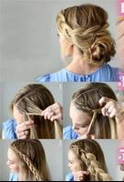 Hairstyles step by step poster