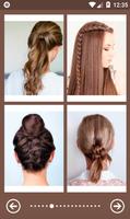 Cute hairstyles step by step poster