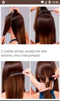 Cute hairstyles step by step capture d'écran 1