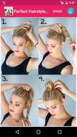 Perfect Hairstyle Tutorials Ekran Görüntüsü 1