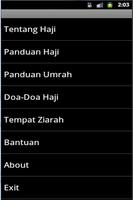Aplikasi Panduan Ibadah Haji capture d'écran 1