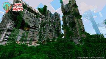 Cities Minecraft maps captura de pantalla 3