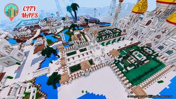 Cities Minecraft maps captura de pantalla 2