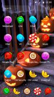 Halloween theme candy icon capture d'écran 1