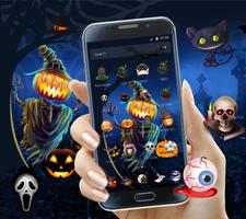Halloween Spooky Theme ポスター