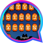 Halloween Pumpkin Theme&Emoji Keyboard ikona