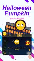 Halloween Pumpkin Theme&Emoji Keyboard ภาพหน้าจอ 3