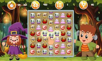 Halloween Puzzle- Match 3 Game ภาพหน้าจอ 2