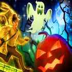 Halloween Runner Pumpkin آئیکن