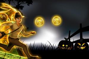 Halloween Runner Pumpkin اسکرین شاٹ 1