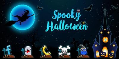 Tema de Halloween assustador imagem de tela 3