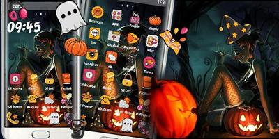 Halloween-Hexe-Anime-Thema Screenshot 3