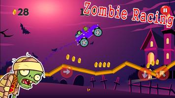 Halloween Zombie Racing Climb capture d'écran 3