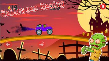 Halloween Zombie Racing Climb Poster