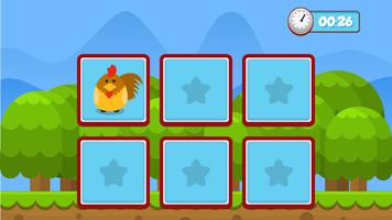 Pets memory game for kids 스크린샷 2