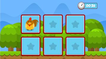 Pets memory game for kids imagem de tela 2
