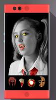 Vampire Booth Camera الملصق