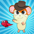 Hamster Hamtaru Jumping game icône