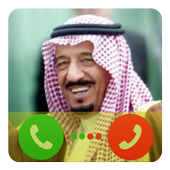 Fake Call King Salman icon