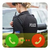 Fake Call Police icon