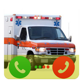 Fake Call Ambulance Emergency icon