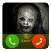 Scary Doll Fake Call icon