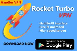 Rocket Turbo VPN- Handler VPN ポスター