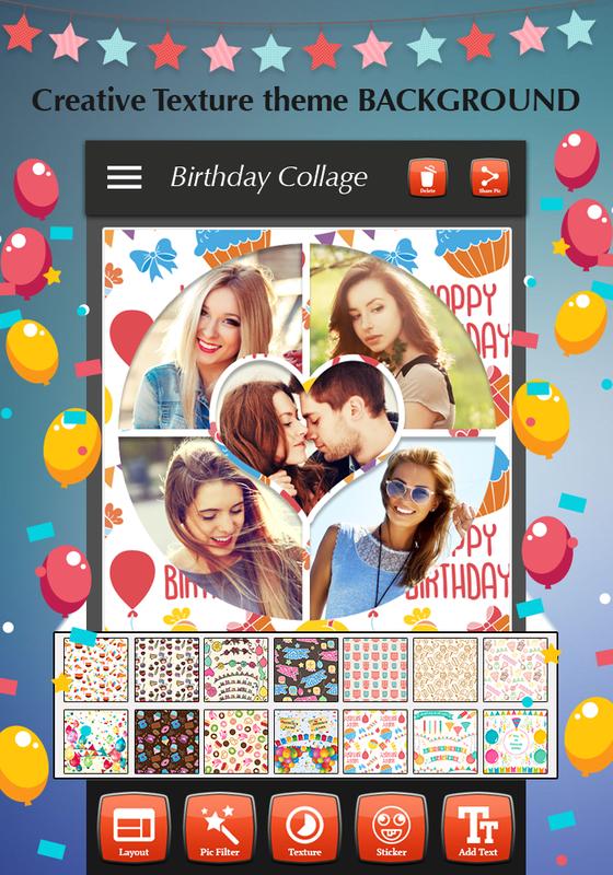 Happy Birthday Photo Collage for Android - APK Download