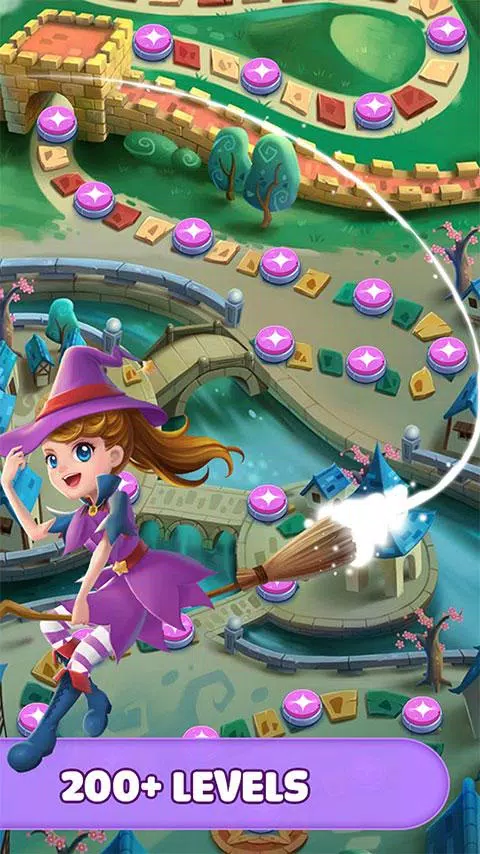 Jogo Bubble Witch Shooter Magical Saga no Jogos 360