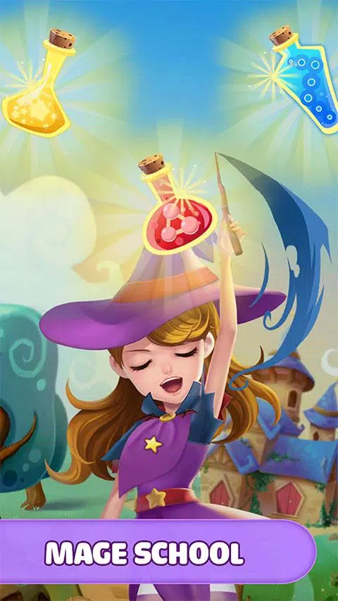 Jogo Bubble Witch Shooter Magical Saga no Jogos 360