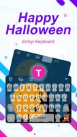 Poster Happy Halloween Theme&Emoji Keyboard