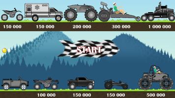 Happy Hill Climber Wheels screenshot 1