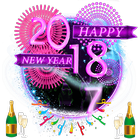 3D  Happy New Year  Theme 图标