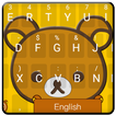 Happy Yellow Bear Keyboard Theme