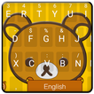 ”Happy Yellow Bear Keyboard Theme