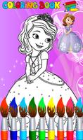 Coloring Book for Disney Princess poster
