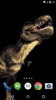 Dino T-Rex 3D Live Wallpaper captura de pantalla 2