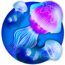 Night Light Jelly Fish 3D LWP APK